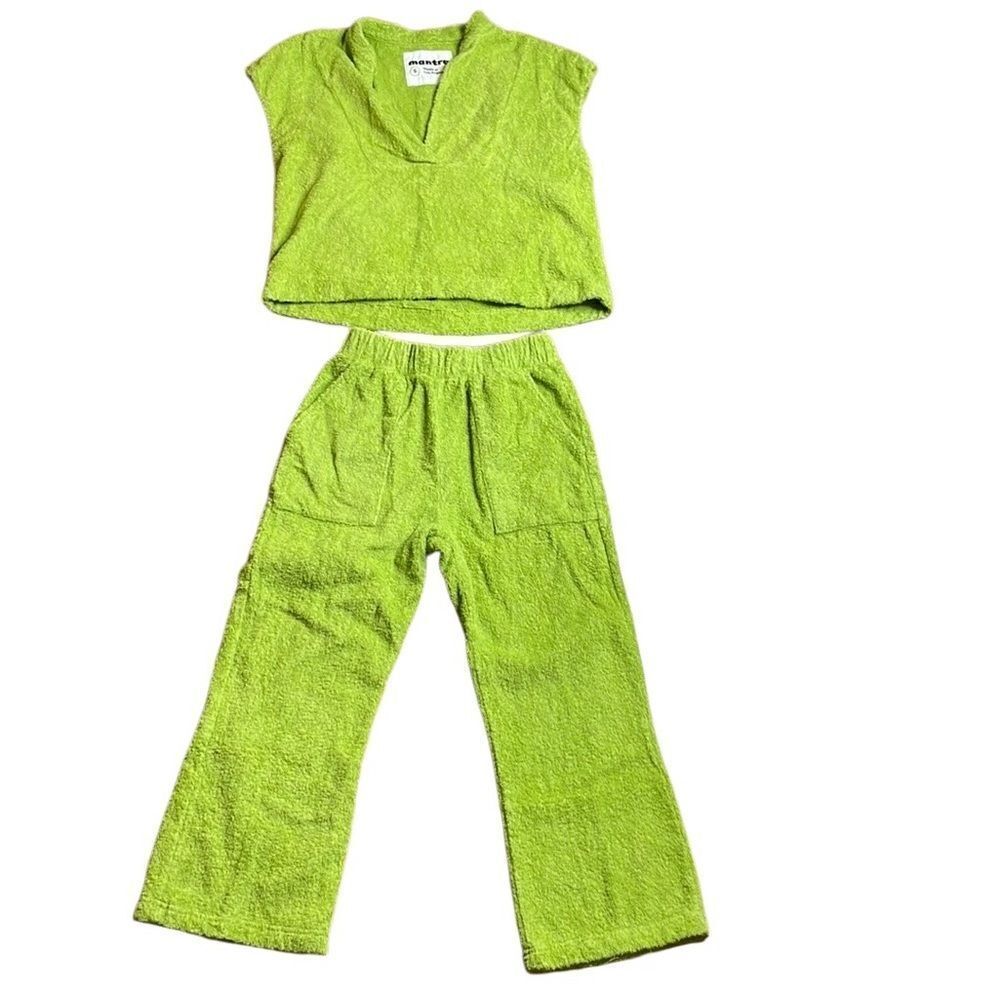 Green Women's Two-Piece Set